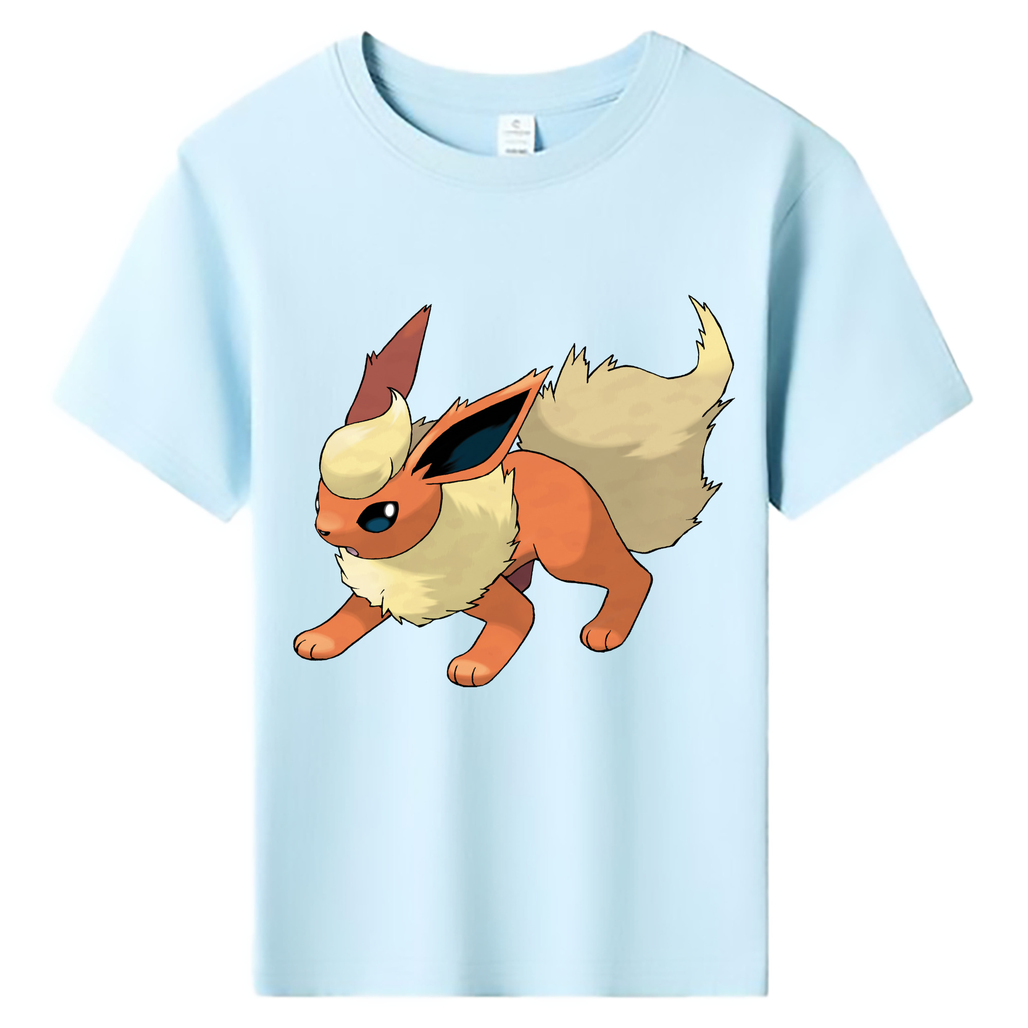 （画像用） ポケットモンスター Pokémon 綿100％キッズTシャツ（フロントプリント）